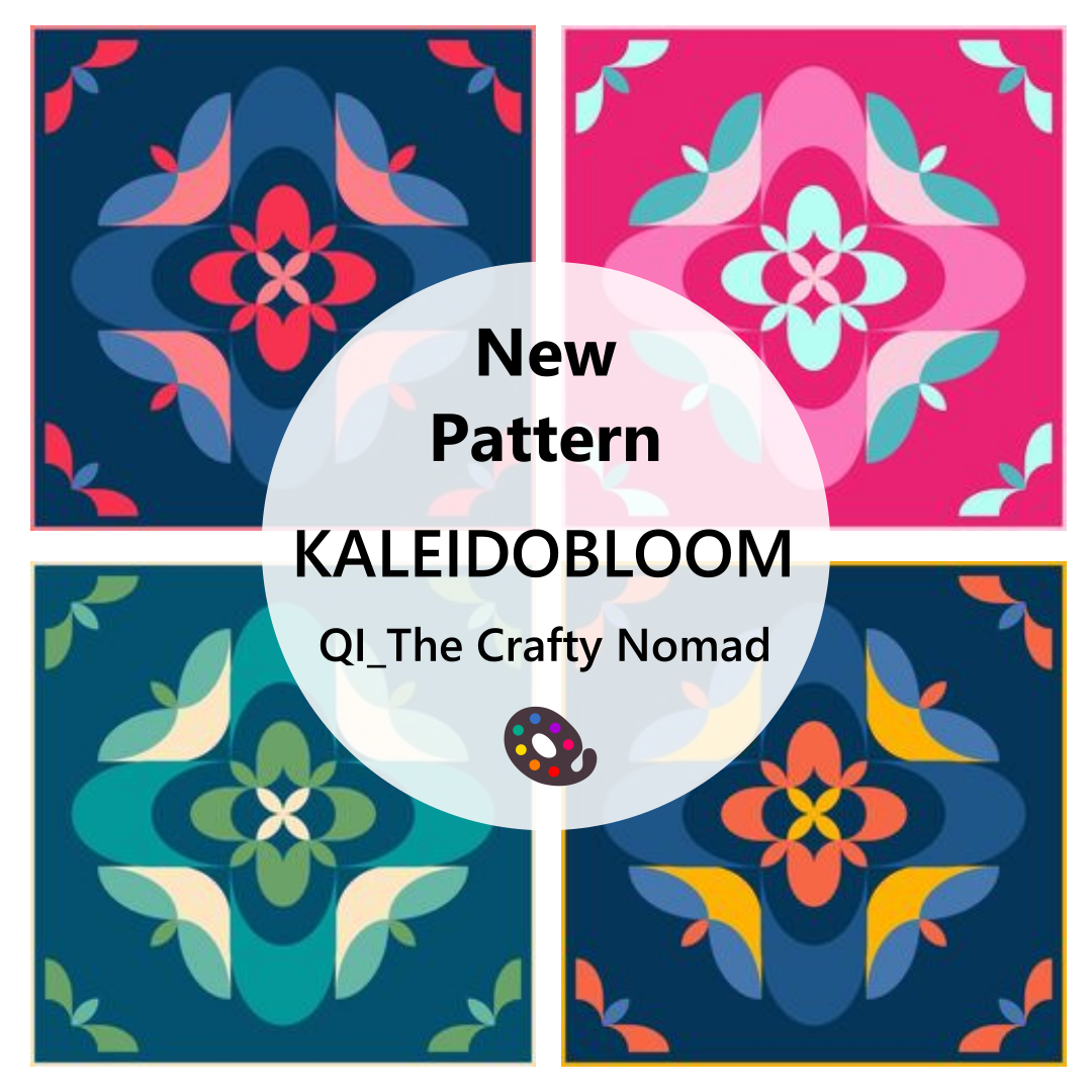 New pattern: Kaleidobloom