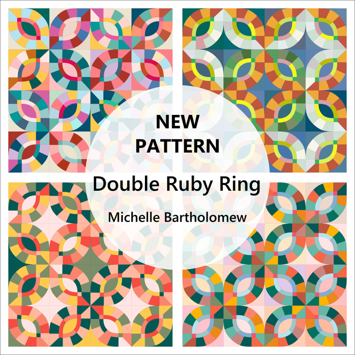 New Pattern: Double Ruby Ring