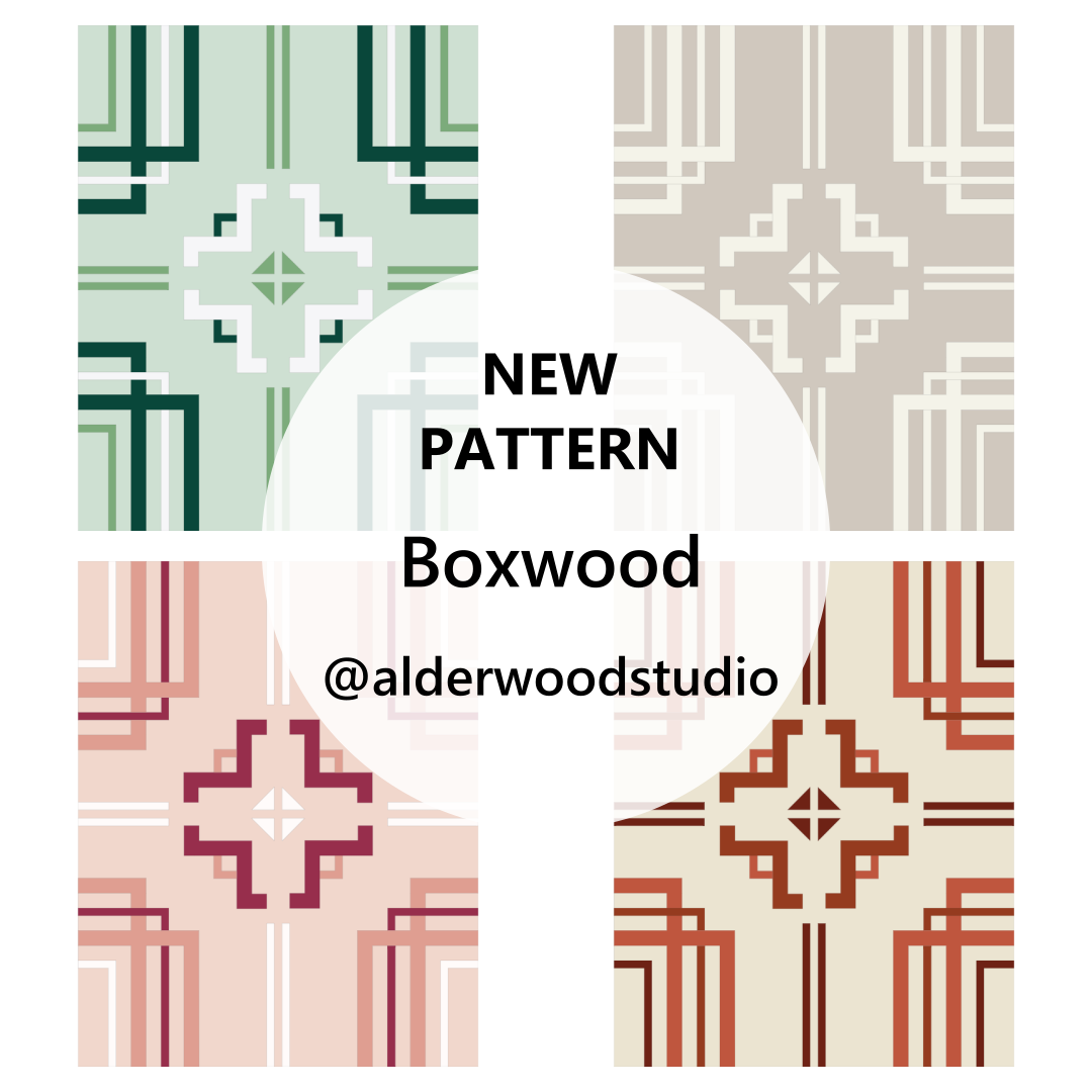New Pattern: Boxwood