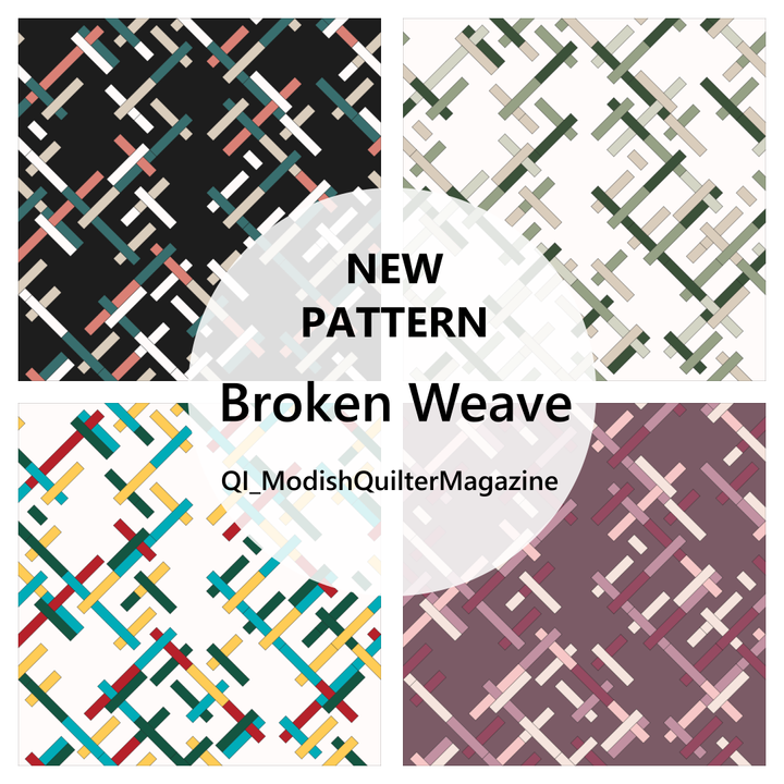 New Pattern: Broken Weave