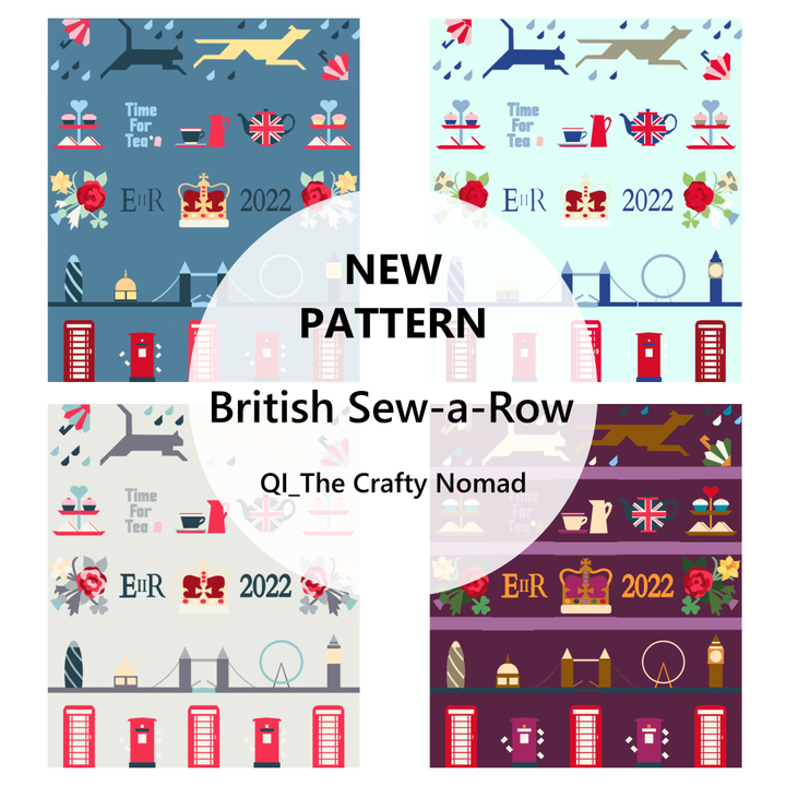 New Pattern: British Sew-a-Row