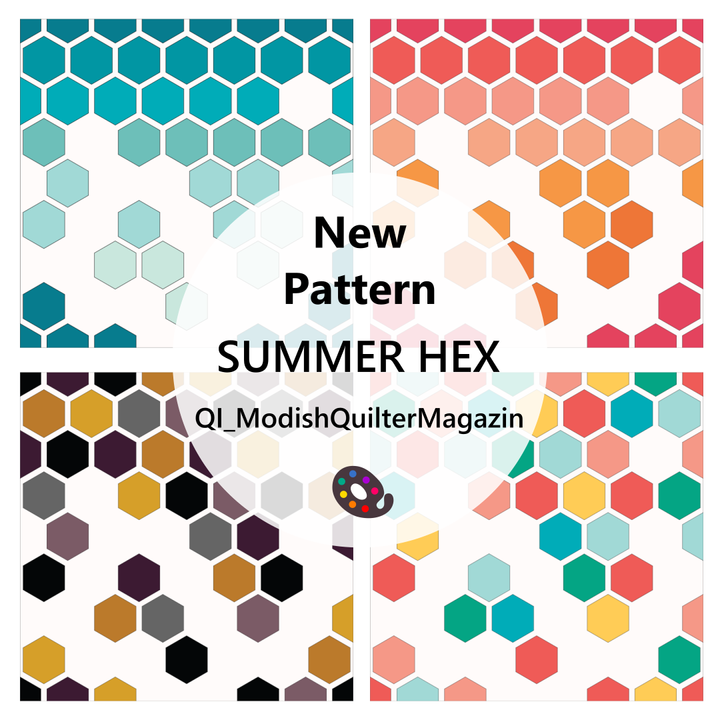 New Pattern: Summer Hex