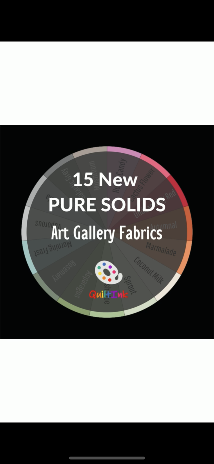 New 15 AGF fabrics in QuiltInk