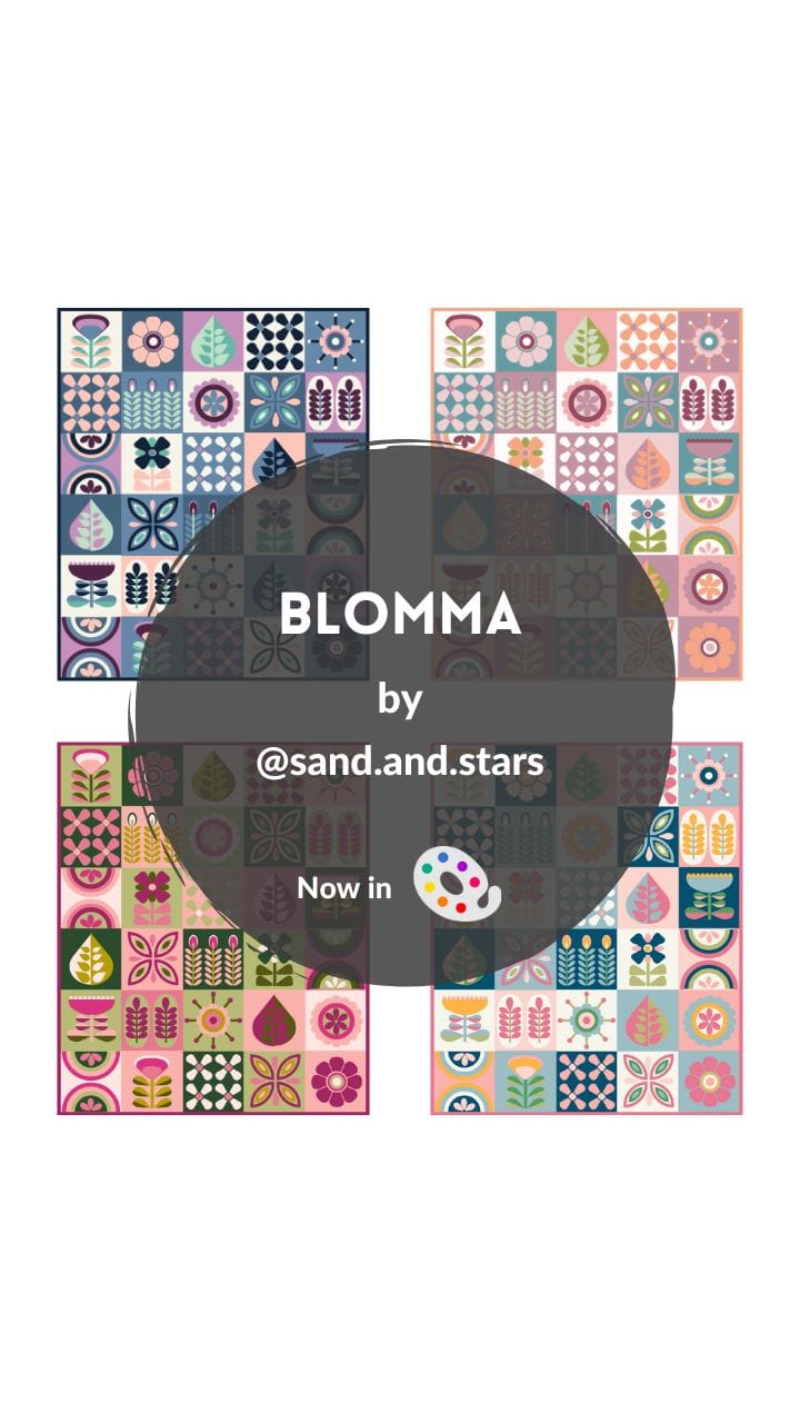 New Pattern: Blomma