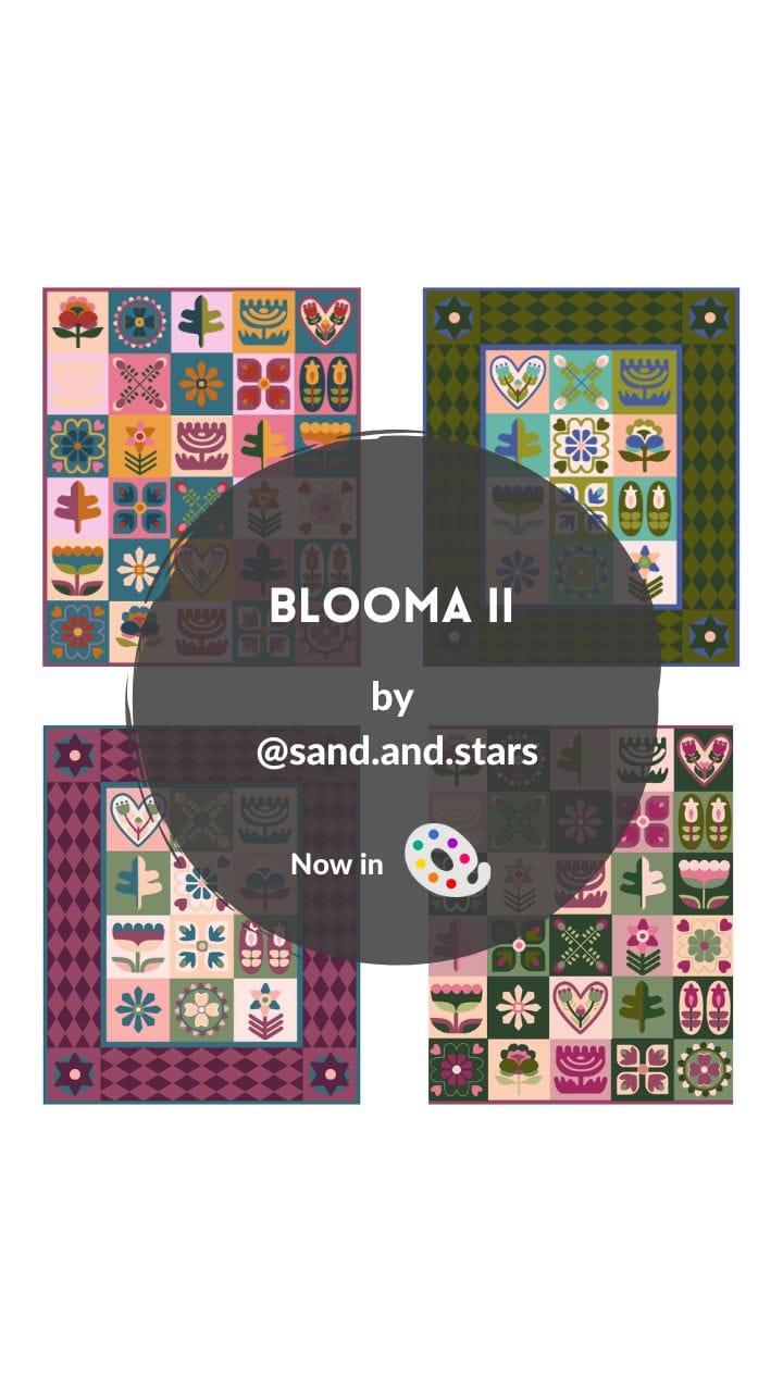 New Pattern: Blomma II
