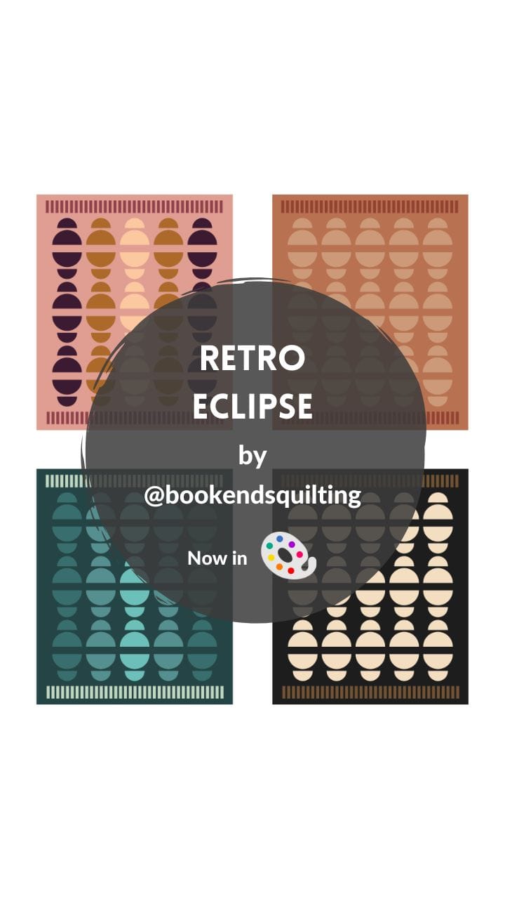 New Pattern: Retro Eclipse
