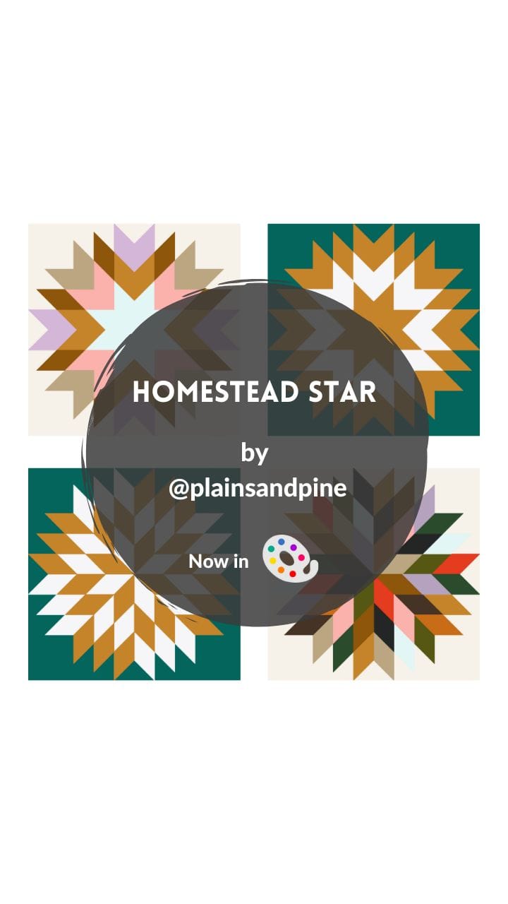 New Pattern: Homestead Star