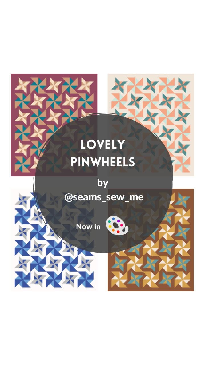 New Pattern: Lovely Pinwheels