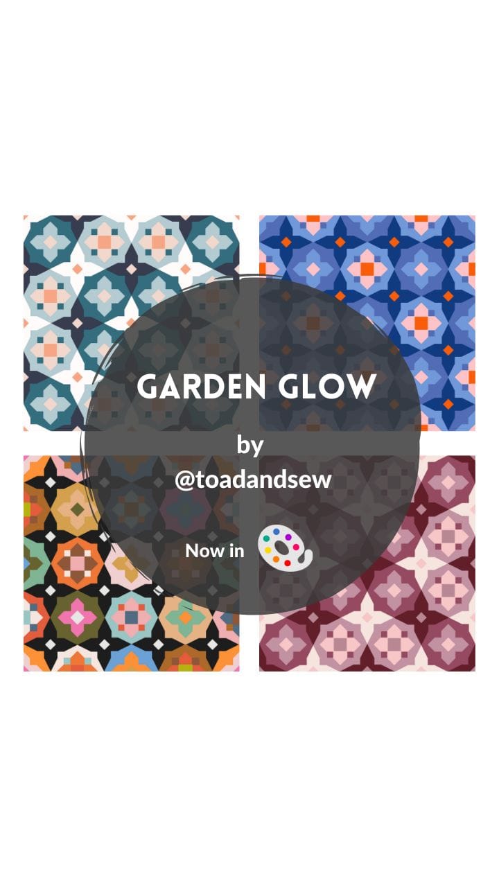 New Pattern: Garden Glow