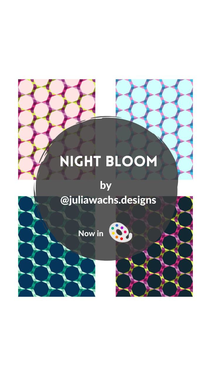 New Pattern: Night Bloom