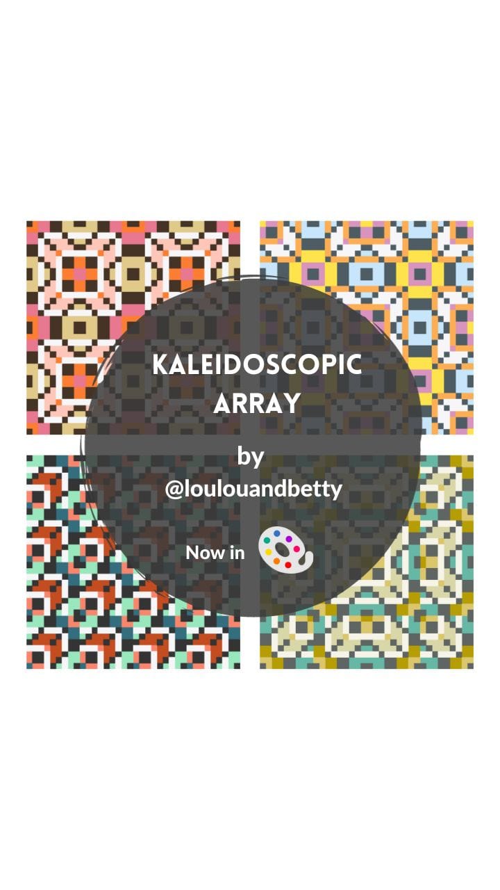 New Pattern: Kaleidoscopic Array