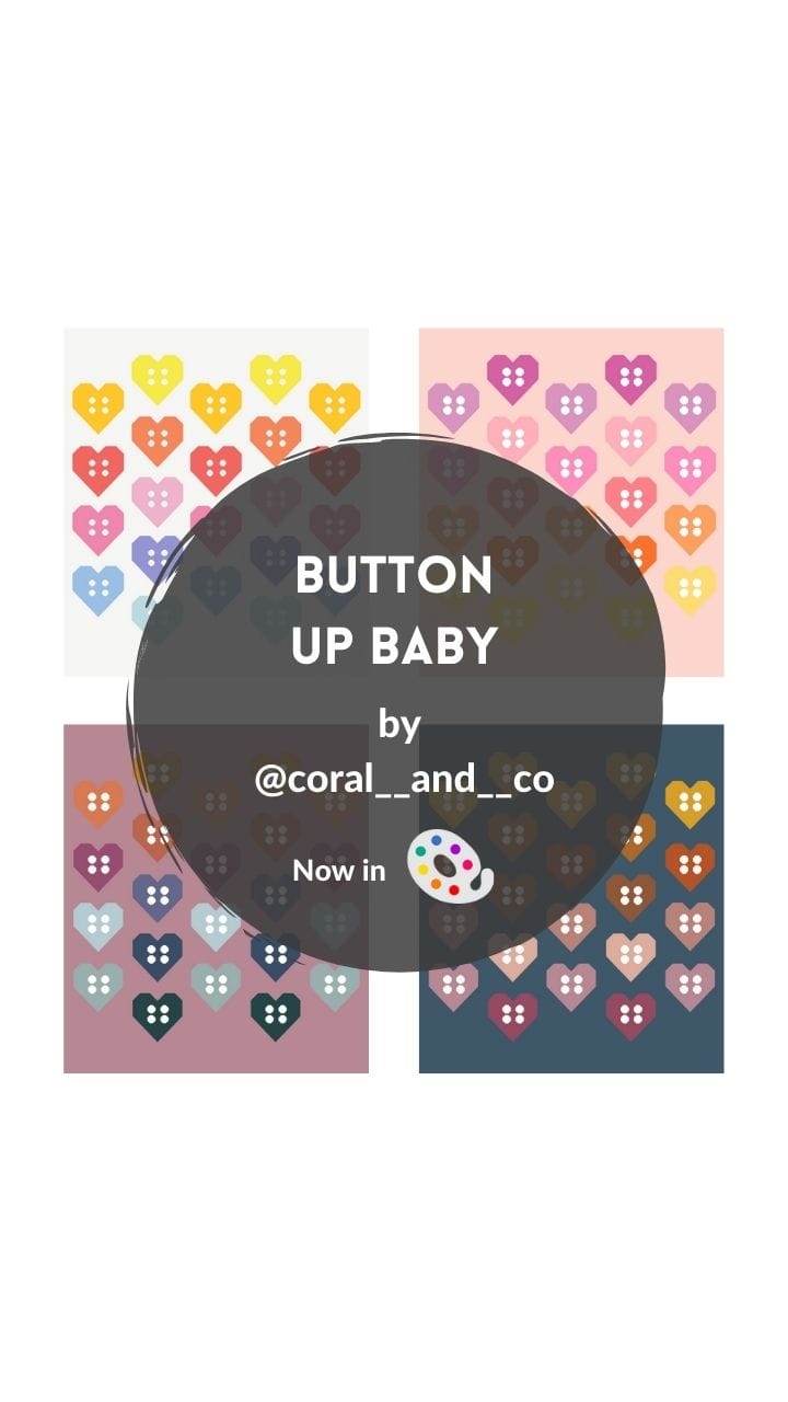 New Pattern: Button up Baby