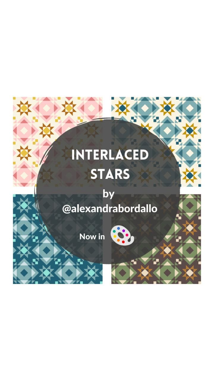 New Pattern: Interlaced Stars
