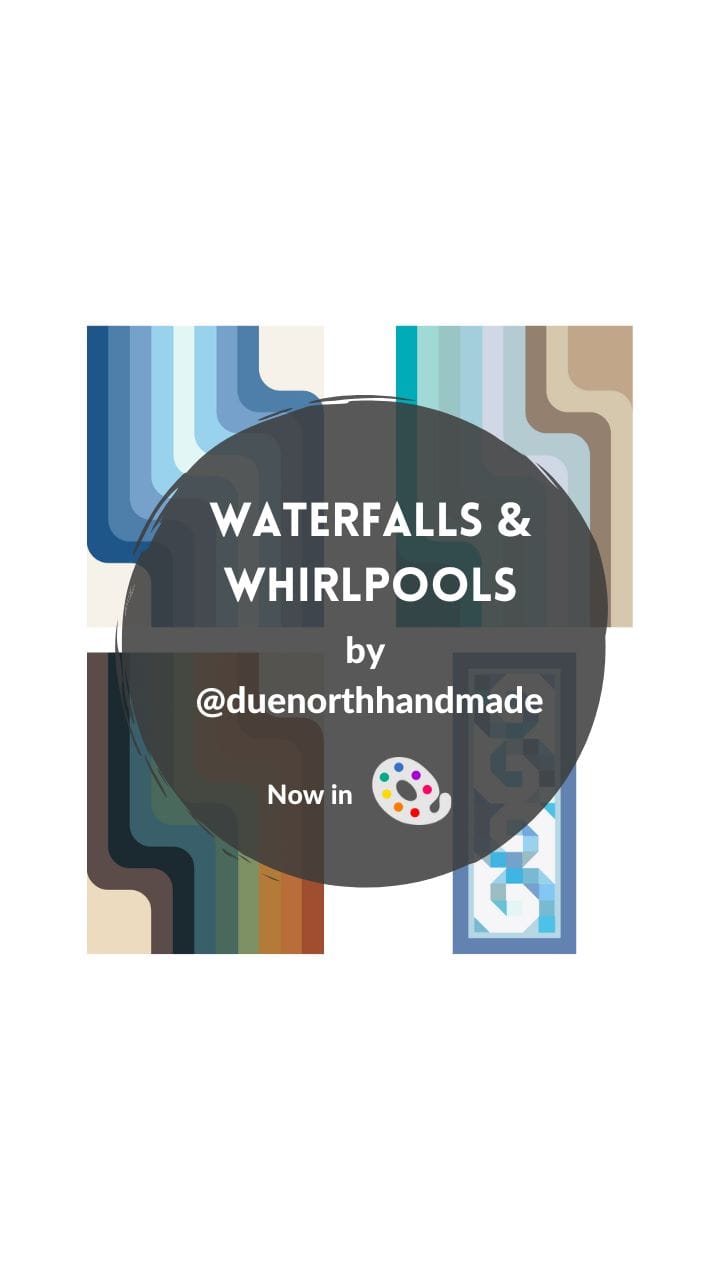 New Pattern: Waterfalls and Whirlpools