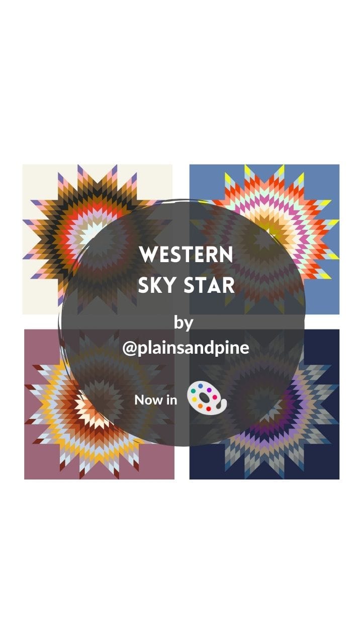 New Pattern: Western Sky Star