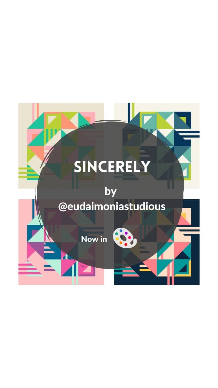 New Pattern: Sincerely