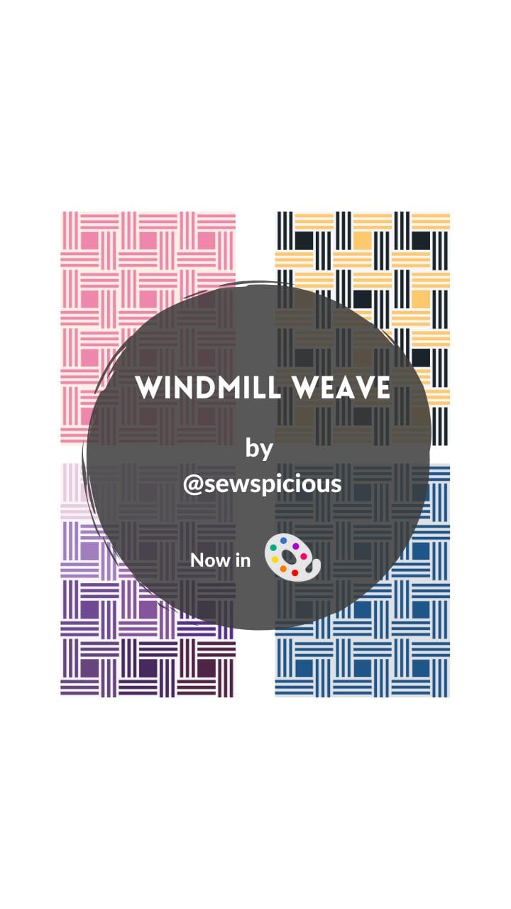 New Pattern: Windmill Weave