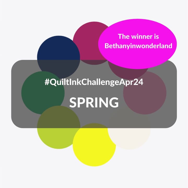 QuiltInk Challenge Apr24 winner