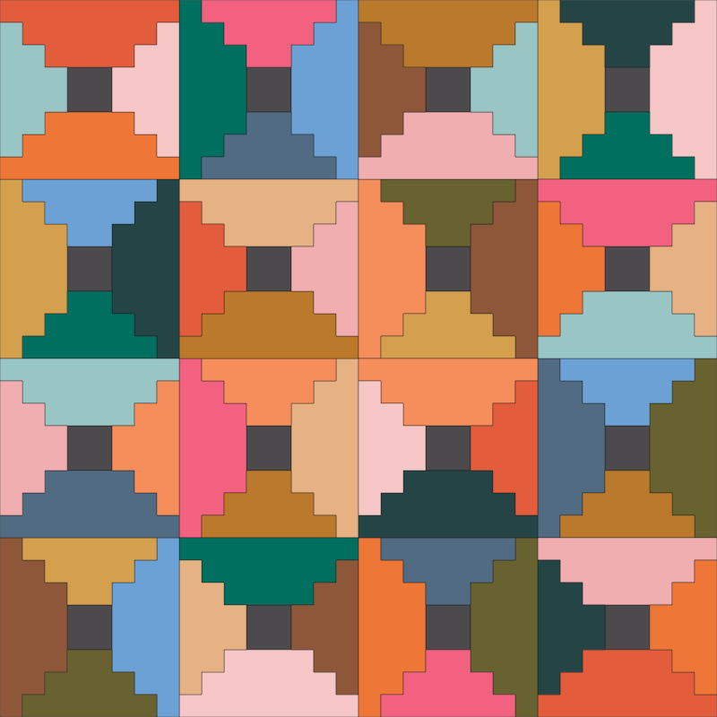 New Pattern: Courthouse Steps