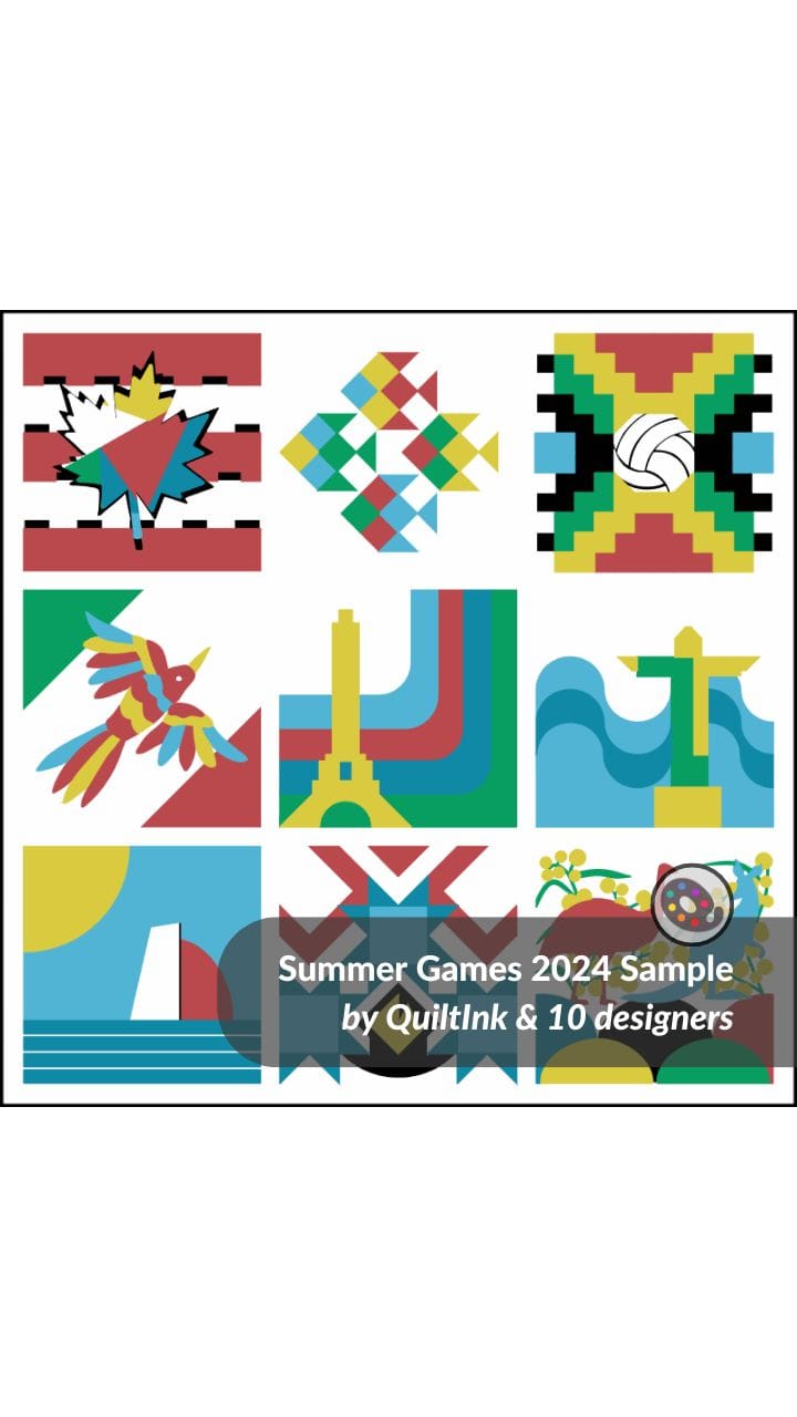 New Pattern: Summer Games 2024 Sample