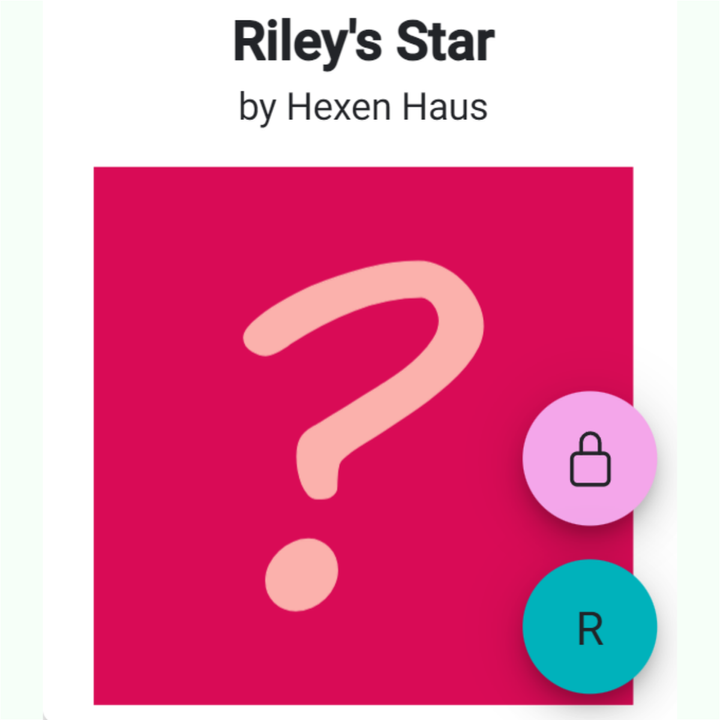Riley's Star early coloring