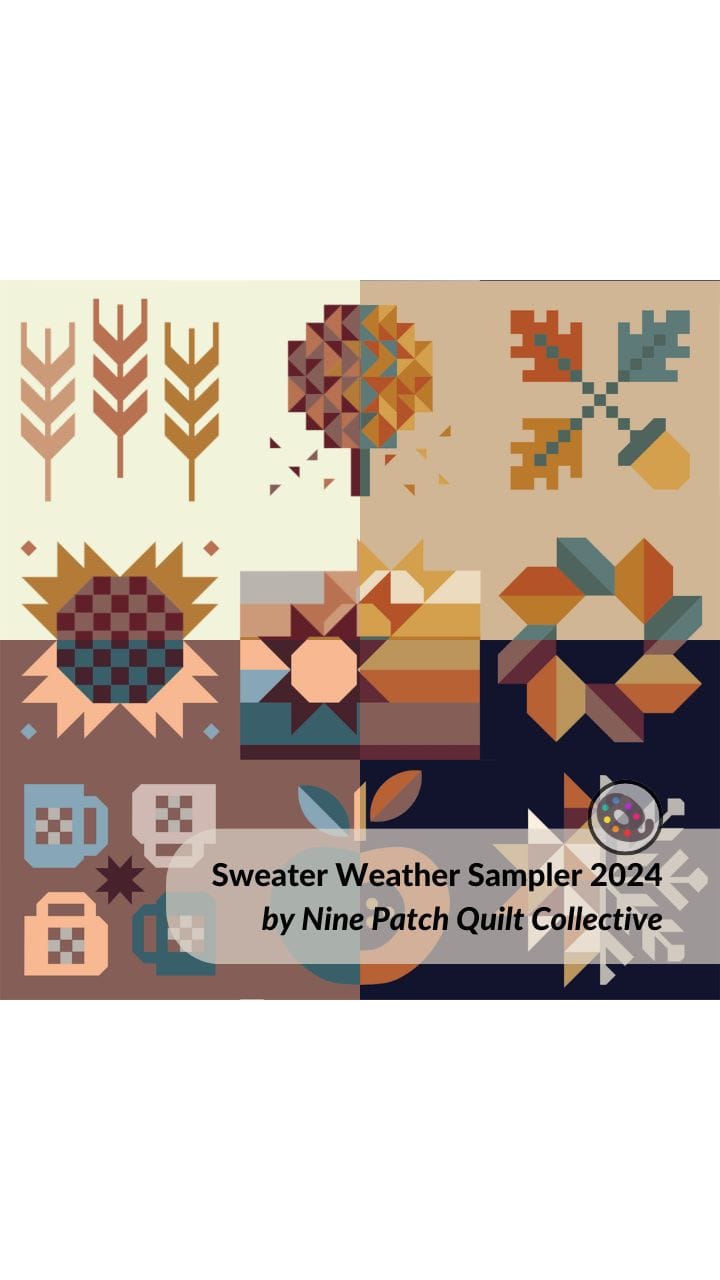 Sweater Weather Sampler 2024 beginning!