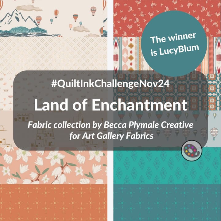 QuiltInk Challenge Nov24 winner